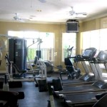 The Fitness Room allows you to stay in shape while enjoying a beautiful view of the resort