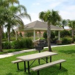 The picnic area provides BBQ grills, picnic tables and lots of open space for family outings